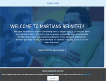 Tablet Screenshot of martiansreunited.com